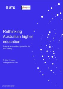 Rethinking Australian Higher Education - John H Howard
